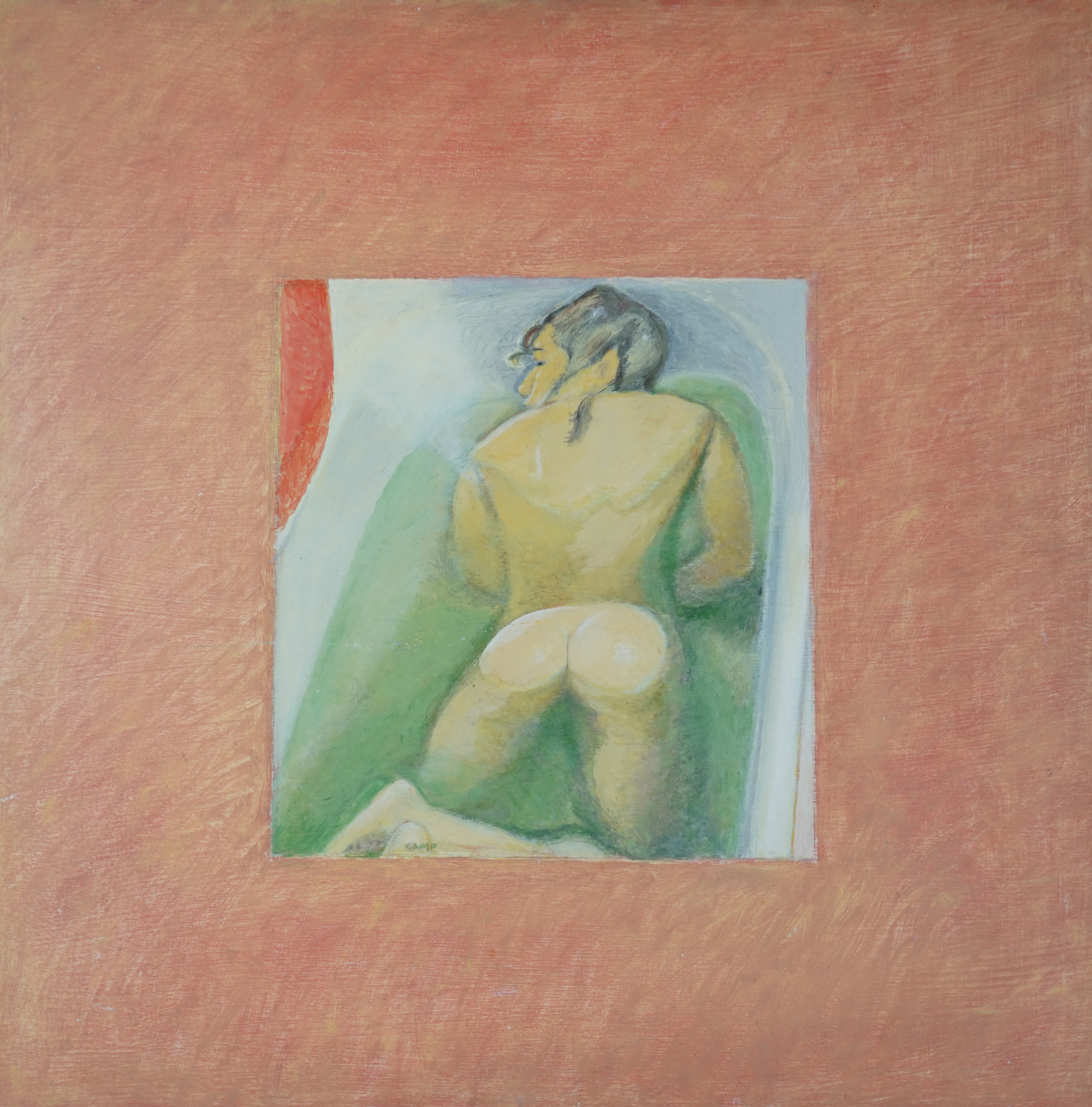 Jeffery Camp, 1923-2020, 'Small Red Bath'